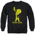 RICHIE RICH/CREAM - ADULT CREWNECK SWEATSHIRT - BLACK
