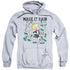 RICHIE RICH/MAKE IT RAIN - ADULT PULLOVER HOODIE - ATHLETIC HEATHER