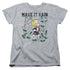 RICHIE RICH/MAKE IT RAIN - S/S WOMENS TEE - ATHLETIC HEATHER