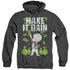 RICHIE RICH/MAKE IT RAIN - ADULT HEATHER HOODIE - BLACK