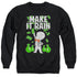 RICHIE RICH/MAKE IT RAIN - ADULT CREWNECK SWEATSHIRT - BLACK