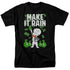 RICHIE RICH/MAKE IT RAIN - S/S ADULT 18/1 - BLACK