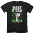 RICHIE RICH/MAKE IT RAIN - ADULT HEATHER - BLACK