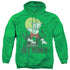 RICHIE RICH/GET MONEY - ADULT PULLOVER HOODIE - KELLY GREEN