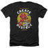 HOT STUFF/LOCAL DEVILS - ADULT HEATHER - BLACK