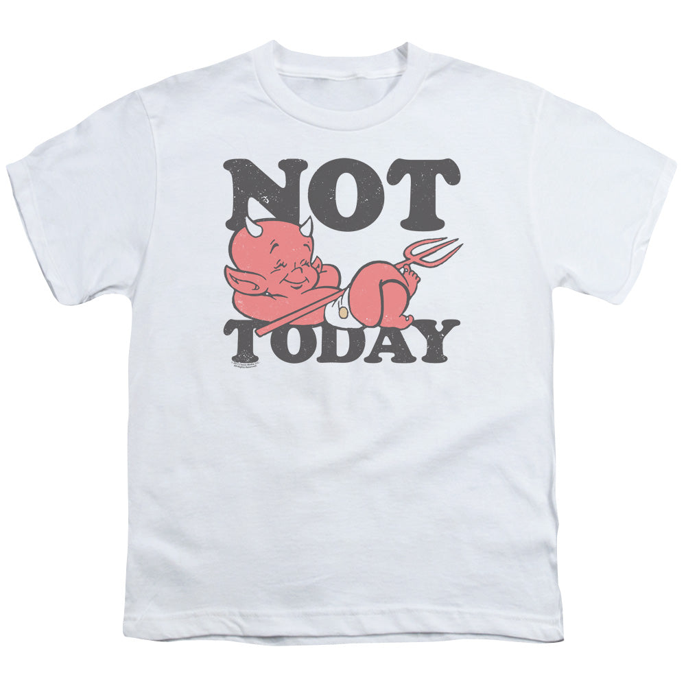 HOT STUFF/NOT TODAY - S/S YOUTH 18/1 - WHITE