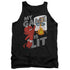 HOT STUFF/GAME IS LIT - ADULT TANK - BLACK