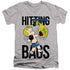 RICHIE RICH/MAKE IT RAIN - S/S ADULT V-NECK 30/1 - ATHLETIC HEATHER
