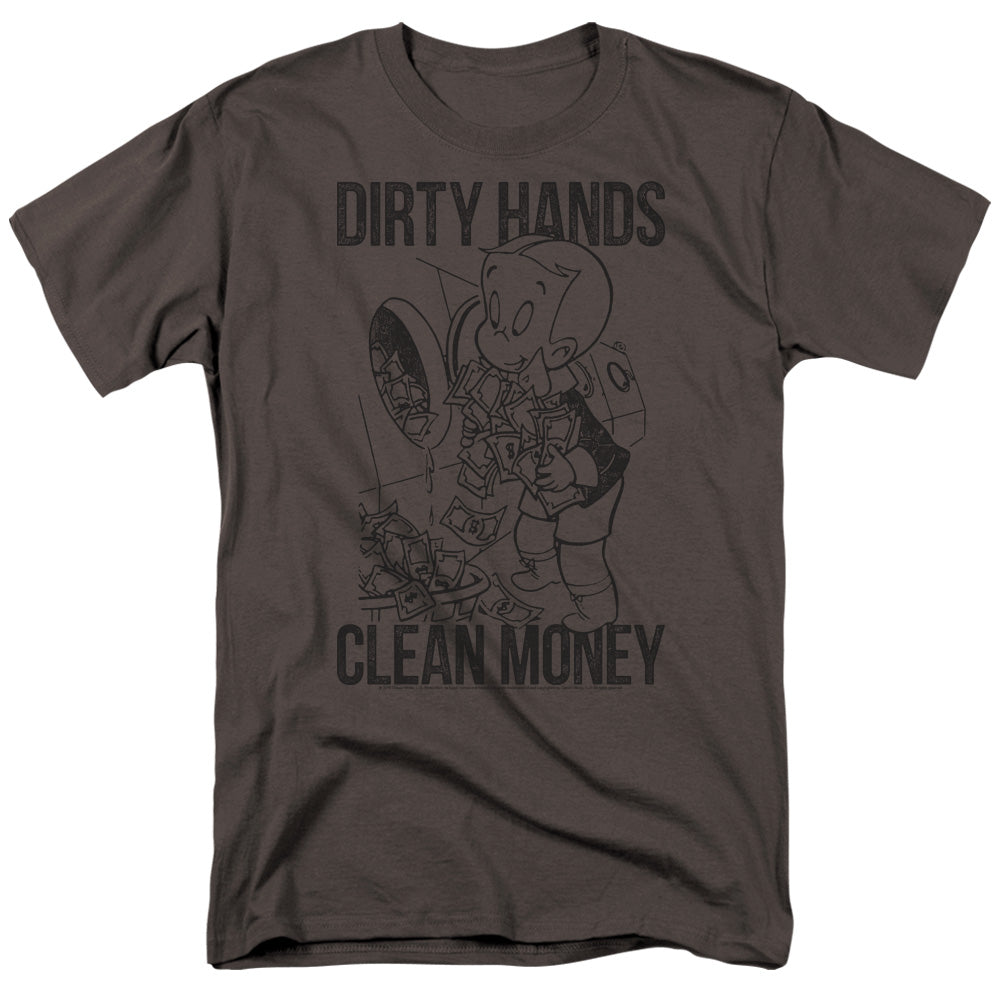 RICHIE RICH/CLEAN MONEY - S/S ADULT 18/1 - CHARCOAL