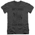 RICHIE RICH/CLEAN MONEY - S/S ADULT V-NECK 30/1 - CHARCOAL