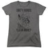 RICHIE RICH/CLEAN MONEY - S/S WOMENS TEE - CHARCOAL