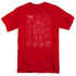 VOLTRON/VOLTRON SCHEMATIC - S/S ADULT 18/1 - RED