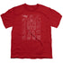 VOLTRON/VOLTRON SCHEMATIC - S/S YOUTH 18/1 - RED