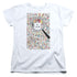 WHERES WALDO/NO CHEATING - S/S WOMENS TEE - WHITE
