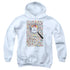 WHERES WALDO/NO CHEATING - YOUTH PULLOVER HOODIE - WHITE