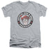 WHERES WALDO/CHAMPION - S/S ADULT V-NECK 30/1 - ATHLETIC HEATHER