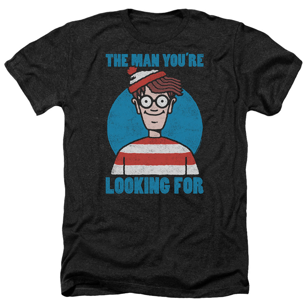 WHERES WALDO/LOOKING FOR ME - ADULT HEATHER - BLACK