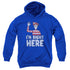 WHERES WALDO/IM RIGHT HERE - YOUTH PULLOVER HOODIE - ROYAL BLUE