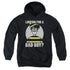 WHERES WALDO/BAD BOY - YOUTH PULLOVER HOODIE - BLACK