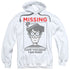 WHERES WALDO/MISSING - ADULT PULLOVER HOODIE - WHITE