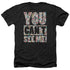 WHERES WALDO/SEE ME - ADULT HEATHER - BLACK