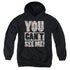 WHERES WALDO/SEE ME - YOUTH PULLOVER HOODIE - BLACK