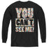 WHERES WALDO/SEE ME - YOUTH LONG SLEEVE TEE - BLACK