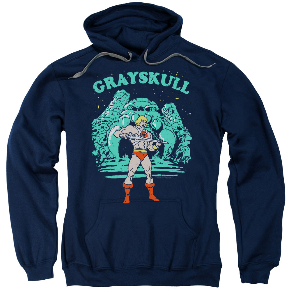 MASTERS OF THE UNIVERSE/GRAYSKULL NIGHTS - ADULT PULLOVER HOODIE - NAVY