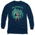 MASTERS OF THE UNIVERSE/GRAYSKULL NIGHTS - L/S ADULT 18/1 - NAVY