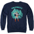 MASTERS OF THE UNIVERSE/GRAYSKULL NIGHTS - ADULT CREWNECK SWEATSHIRT - NAVY