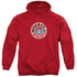 WHERES WALDO/WALDO LOGO - ADULT PULLOVER HOODIE - RED