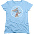 MASTERS OF THE UNIVERSE/LIGHTNING POWER - S/S WOMENS TEE - LIGHT BLUE