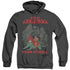 MASTERS OF THE UNIVERSE/ETERNIA CHRISTMAS - ADULT HEATHER HOODIE - BLACK