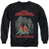 MASTERS OF THE UNIVERSE/ETERNIA CHRISTMAS - ADULT CREWNECK SWEATSHIRT - BLACK