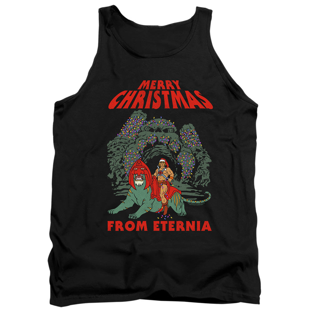 MASTERS OF THE UNIVERSE/ETERNIA CHRISTMAS - ADULT TANK - BLACK