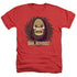 MASTERS OF THE UNIVERSE/BAH HUMBUG - ADULT HEATHER - RED