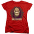 MASTERS OF THE UNIVERSE/BAH HUMBUG - S/S WOMENS TEE - RED