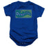 DRAGON TALES/LOGO DISTRESSED - INFANT SNAPSUIT - ROYAL BLUE