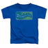DRAGON TALES/LOGO DISTRESSED - S/S TODDLER TEE - ROYAL BLUE