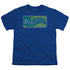 DRAGON TALES/LOGO DISTRESSED - S/S YOUTH 18/1 - ROYAL BLUE