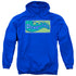 DRAGON TALES/LOGO CLEAN - ADULT PULLOVER HOODIE - ROYAL BLUE