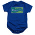 DRAGON TALES/LOGO CLEAN - INFANT SNAPSUIT - ROYAL BLUE