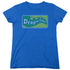 DRAGON TALES/LOGO CLEAN - S/S WOMENS TEE - ROYAL BLUE