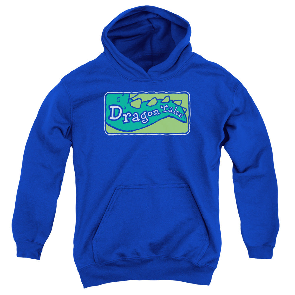 DRAGON TALES/LOGO CLEAN - YOUTH PULLOVER HOODIE - ROYAL BLUE