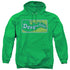 DRAGON TALES/LOGO CLEAN - ADULT PULLOVER HOODIE - KELLY GREEN