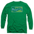 DRAGON TALES/LOGO CLEAN -  L/S ADULT 18/1  - KELLY GREEN
