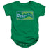 DRAGON TALES/LOGO CLEAN - INFANT SNAPSUIT - KELLY GREEN