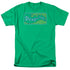 DRAGON TALES/LOGO DISTRESSED - S/S ADULT 18/1 - KELLY GREEN
