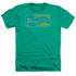 DRAGON TALES/LOGO DISTRESSED - ADULT HEATHER - KELLY GREEN
