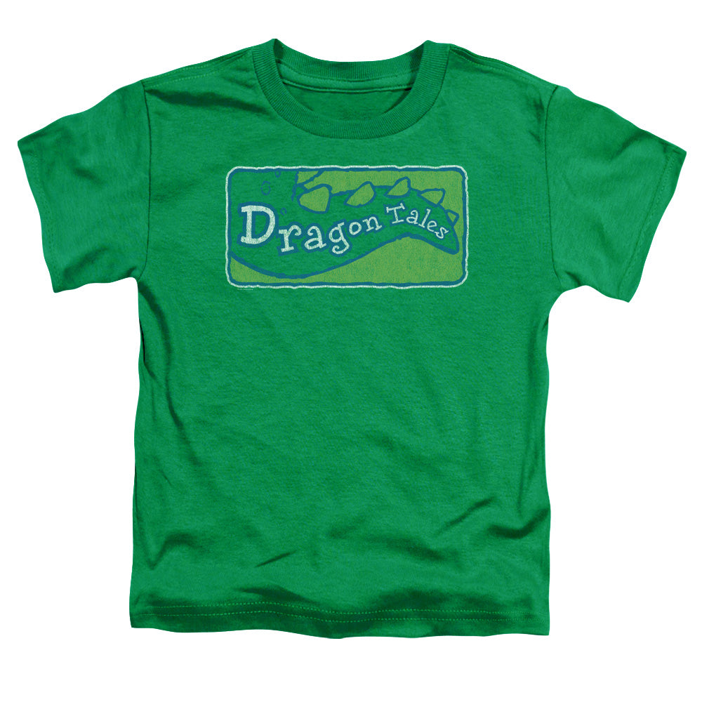 DRAGON TALES/LOGO DISTRESSED - S/S TODDLER TEE - KELLY GREEN